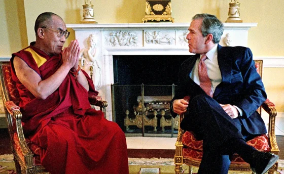 Young Dalai Lama as teenager