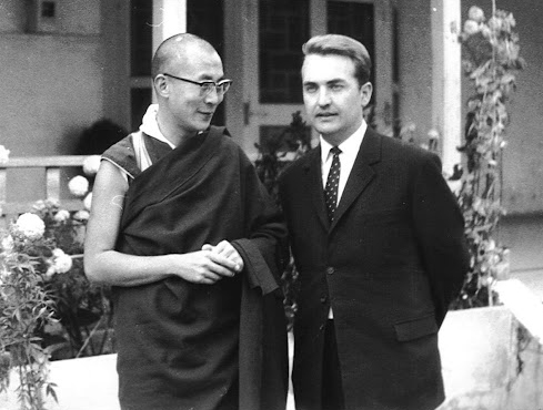 Young Dalai Lama as teenager
